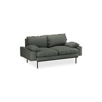 HKliving retro sofa 2 seats Wander, Army Green
