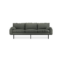 HKliving retro sofa 3 seats Wander, Army Green