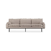 HKliving retro sofa 4 seats Sneak, Beige