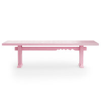 HKLIVING Forma Dining Table Very Pink 280cm