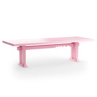 HKLIVING Forma Dining Table Very Pink 280cm