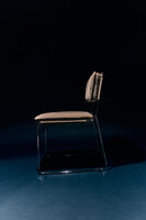 HKLIVING Endless Dining Chair Velvet Dirty Chai