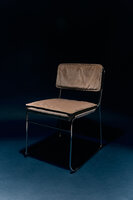 HKLIVING Endless Dining Chair Velvet Dirty Chai