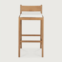 Ethnicraft Jack Outdoor Barkruk Off White