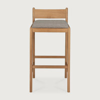 Ethnicraft Jack Outdoor Barkruk Mocha