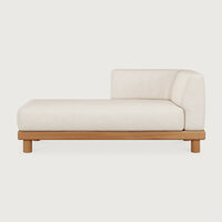 Ethnicraft Monocle Outdoor Modulaire Sofa Lounge R-Arm