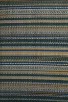 Ethnicraft Outdoor Zahara Poef Blue Stripe
