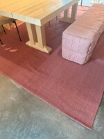 HKLIVING Jute rug, Blossom 240x340cm