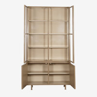 New Routz vitrinekast Langley Cappuccino/Sand