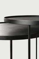 Ethnicraft Dienblad Bijzettafel Set 