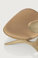 Ethnicraft Oak Eye lounge chair Leather