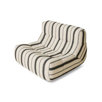 HKLIVING Lazy Lounge chair chalkstripe outdoor
