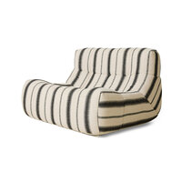 HKLIVING Lazy Lounge chair chalkstripe outdoor