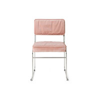 HKLIVING Endless Dining Chair Velvet Lychee Pink