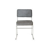 HKLIVING Endless Dining Chair Stripe, Monochrome