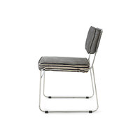 HKLIVING Endless Dining Chair Stripe, Monochrome