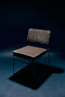 HKLIVING Endless Dining Chair Stripe, Monochrome