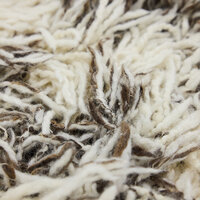 HKLIVING Shaggy rug checkers 200x300cm