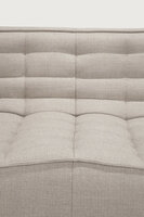 Ethnicraft N701 3 Zits Bank Beige