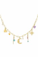 Joy's Label Love you to the moon &amp; back ketting