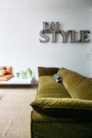 HKLIVING Nomad Royal Velvet Olive 305cm