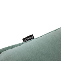 HKLIVING Chrome lounge armchair canvas mint
