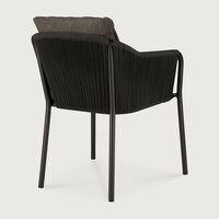 Ethnicraft Capitan Outdoor Stoel Dark Bronze