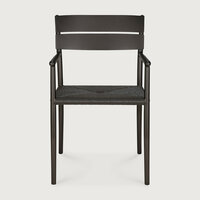 Ethnicraft Elin Outdoor Stoel Dark Bronze