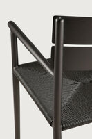 Ethnicraft Elin Outdoor Stoel Dark Bronze