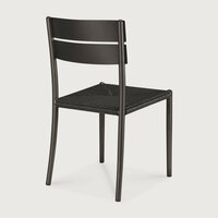 Ethnicraft Elin Outdoor Stoel Dark Bronze Zonder Armleuning