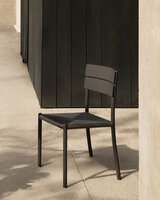 Ethnicraft Elin Outdoor Stoel Dark Bronze Zonder Armleuning