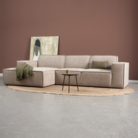 Pepp Interiors Play Bank Chaise Longue Links in stof Tesla 2003
