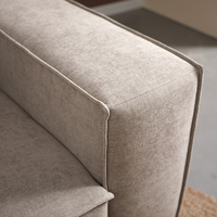 Pepp Interiors Play Bank Chaise Longue Links in stof Tesla 2003