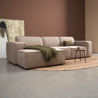 Pepp Interiors Play Bank Chaise Longue Links in stof Tesla 2003