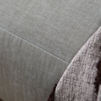 Pepp Interiors Ocean Bank Chaise Longue Rechts in stof Boston cement