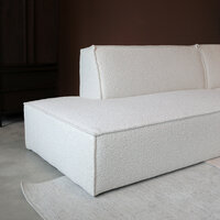 Pepp Interiors Enzo met chaise longue rechts Enzo Legend 2 Naturel