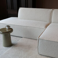 Pepp Interiors Enzo met chaise longue rechts Enzo Legend 2 Naturel