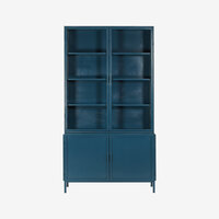 New Routz Garland 4 deurs vitrinekast Diepblauw