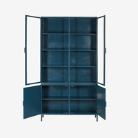 New Routz Garland 4 deurs vitrinekast Diepblauw