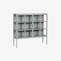 New Routz vitrinekast Kentucky Zachtgrijs