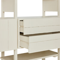 HKLIVING Raw wood cabinet cream
