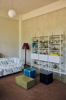 HKLIVING Raw wood cabinet cream