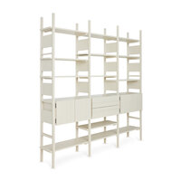 HKLIVING Raw wood cabinet cream