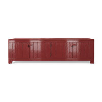 HKLIVING Raw lowboard burgundy (gloss)