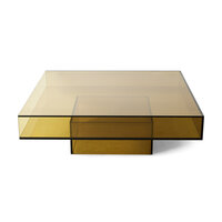 HKLIVING Acrylic coffee table olive