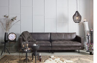 WOOOD Premium Rodeo classic 3 zits Bank Zwart 