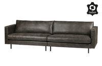 WOOOD Premium Rodeo classic 3 zits Bank Zwart 