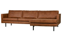 WOOOD Premium Rodeo chaise longue bank rechts cognac