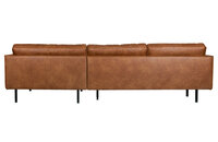WOOOD Premium Rodeo chaise longue bank rechts cognac