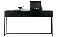 WOOOD Essentials Silas sidetable black night geborsteld